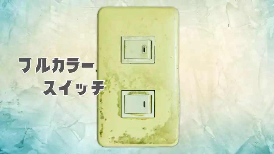パナソニック、フルカラースイッチ。