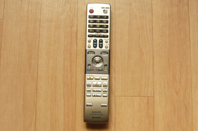 シャープDV-AC52リモコン送信機