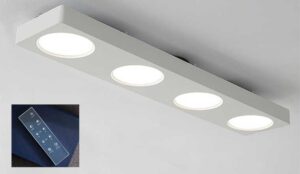 おしゃれな長方形薄型LEDシーリングライト | 自宅の電気（設備）を点検