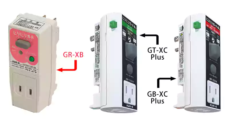 テンパール工業 分厚く GTXC1515 GT-XC 地絡保護専用 設置極付プラグ形漏電