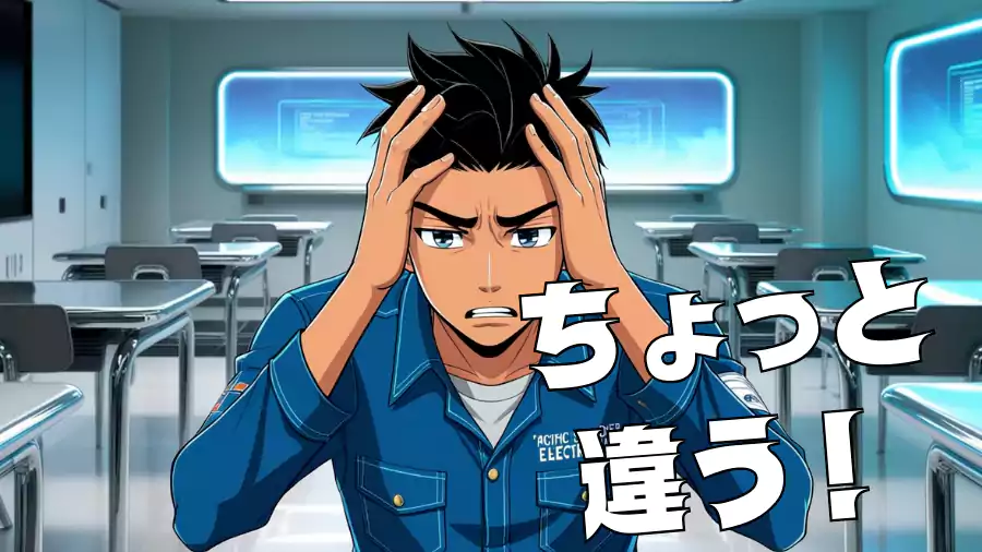 ちょっと違う!